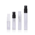 Disposable 2ml Transparent Glass Bayonet Spray Vial Bottle for Perfume Samples 100pcs Minimum Order Screw Cap Sealing