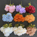 Hot Sale Wedding Centerpiece Flower Bouquets Artificial 7 Head Peony