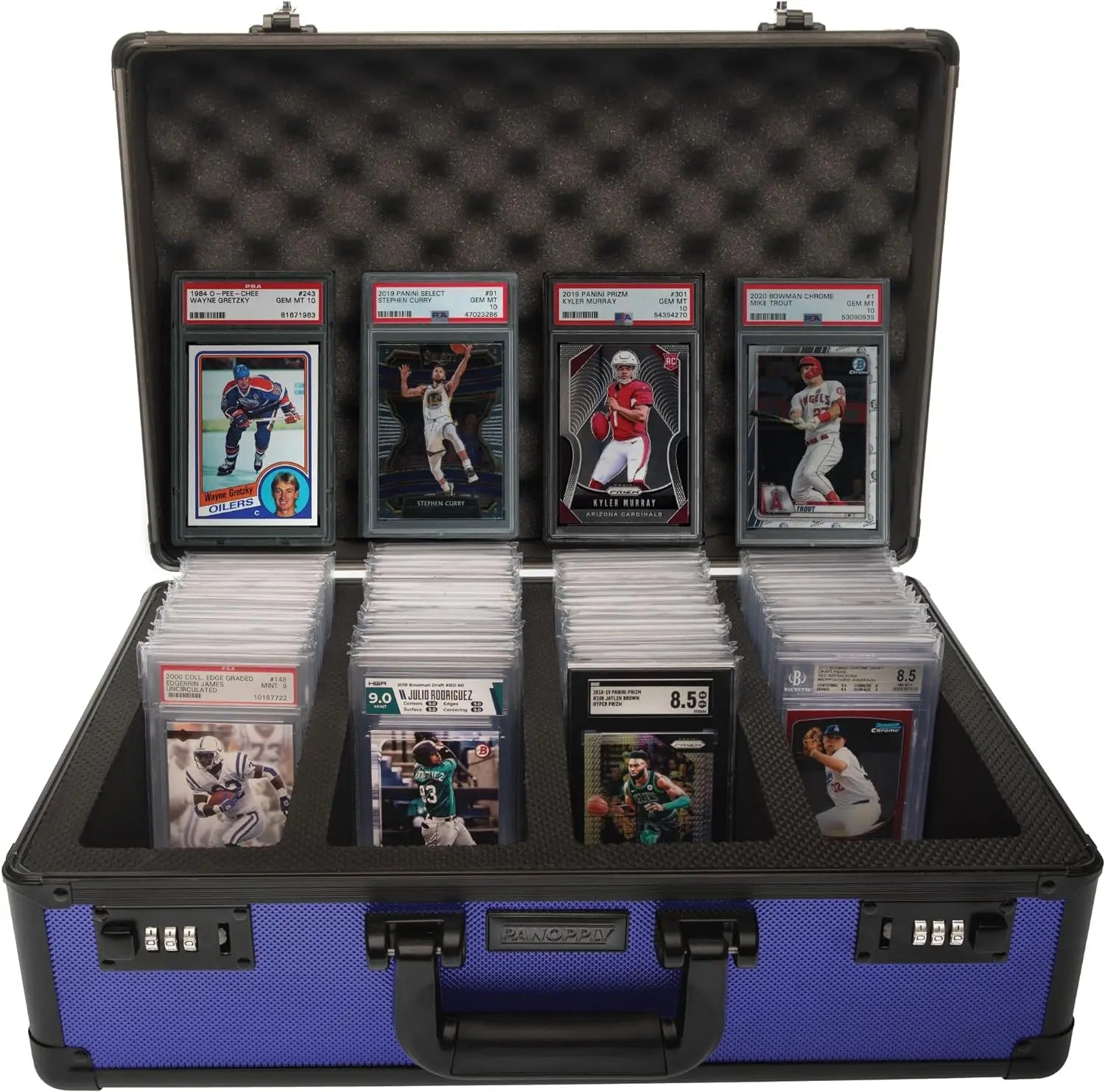 Graded Sports Card Storage Case with Aluminum Frame Anti-Dust & Durable Design-OEM/ODM Available