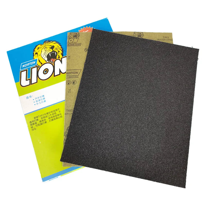 NORTON Water Sandpaper Beeswax Amber Sanding  Dry and Wet Type