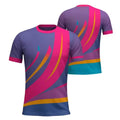 Roadstar 100% Polyester Sublimation Printed Quick Dry Men event  t shirts
