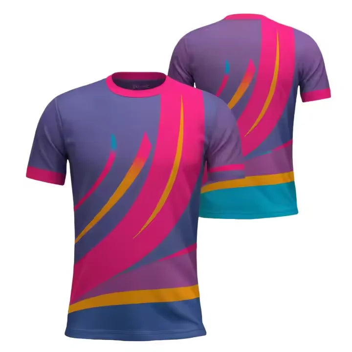 Roadstar 100% Polyester Sublimation Printed Quick Dry Men event  t shirts