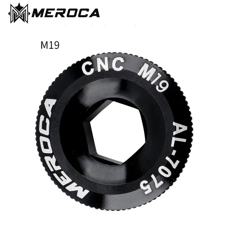 MEROCA for CNC Aluminum Alloy M18/M19/M20 Crank Cover Screws for  Iamok Road Bikes Use on MTB Mountain Bikes