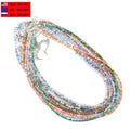 ZooYing Natural Simple Seed Beads Strand Choker Adjustable Energy Necklace Women String Collar Charm Colorful Handmade Bohemia