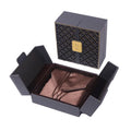HONZO Luxury Vintage Simple Style Handmade Plastic Square Jewelry Box Double Doors Magnetic Closure Customizable Color/Logo