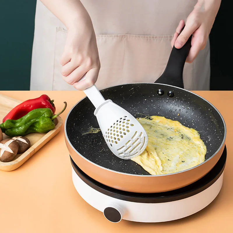 Hot Sale Kitchen Colander Household Multi-purpose High-temperature Plastic Nets Leak Spoon