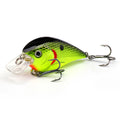 Vtavta Most Popular Hard Diving Crank Baits Blanks Iscas Artificiais Minnow Lure 75mm 5.5g Topwater Gold Crankbait Bass