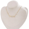 Fatingna Delicate Mom 18k Gold Charm 925 Sterling Silver Brass Monther's Women Tiny Fashion Necklaces