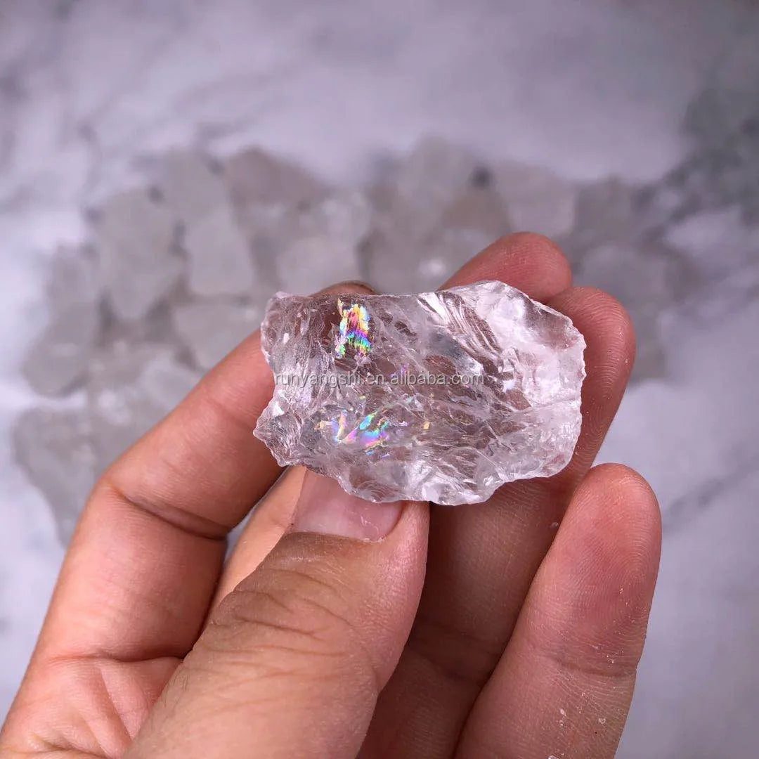 Natural Clear Quartz Rough Gemstone Crystal Spiritual Healing Crystals for Sale