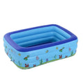 Folding Eco-friendly Phthalate Free PVC Inflatable Rectangular Swimming Pool with Customizable Size Intex Pool