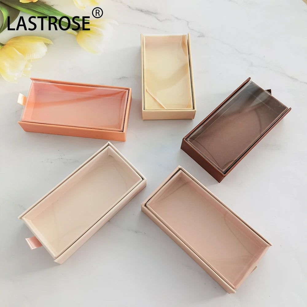 Lashbox Packaging with logo  Lash Boxes Lashes3d Packages pink Lash Box Eyelash Packaging Box