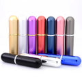 Bottom Filling 5ml Mini Perfume Atomizer Refillable Perfume Bottles Travel Sized Aluminum Perfume Atomizer Spray Bottle