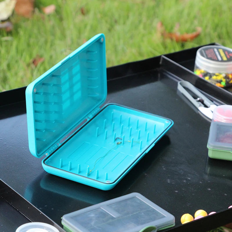 Selco Hot Carp Fishing Tackle Hook Box Wallet Drill Storage Box Bristle Drill Board Carp Fishing Tackle Box