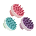 Abeis 100% Silicone Hair Scalp Massager Shampoo Brush Shower Head Scrubber Cleanser for Hair Growth Ease Dandruff for Women