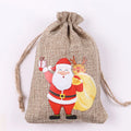 10*15cm Wholesale Cheap Exquisite Outer Packaging Hand Bag Dustproof Candy  Heart Transfer Santa Sack Shopping  Bag