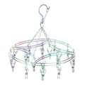 Multifunction Popular Colorful Clothes Hanger and Round 316 Stainless Steel Sock Hanger and Marine Grade Drying Socks Hanger