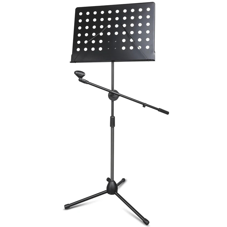 Sheet Conductor Adjustable Black Metal Bassoon Music Book Stand