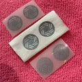 Perfect Effect Reflective Silver Heat Transfer Labelglow in Dark Shiny logo Heat Transfer Sticker for Shoes