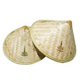 Summer Outdoor Sunscreen Straw Hat Farmers Bamboo Hat Panama Hat
