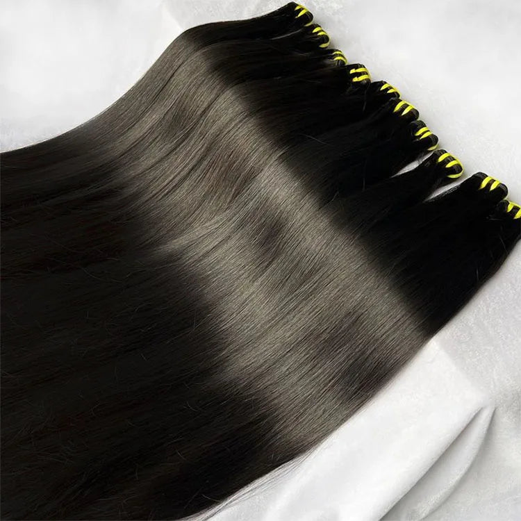 Straight Virgin Hair Bundles Natural Black Straight Bestselling Human Hair Bundles Private Label Hair