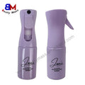 Custom Hair Spray Bottles With Logo Colorful 2025 Refillable Cosmetic Plastic Spray Bottle Mist