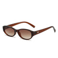 STORY Retro Rivet Oval Women Sunglasses 2025 Brand Designer Sunglasses Men Fashion Vintage Small Narrow Round Sun Glasses QB1079