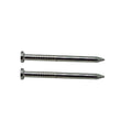3.0mm 15mm P Letter Cable Clip Spiral Shank Flat Head Magnetic Galvanised Steel Concrete Nails