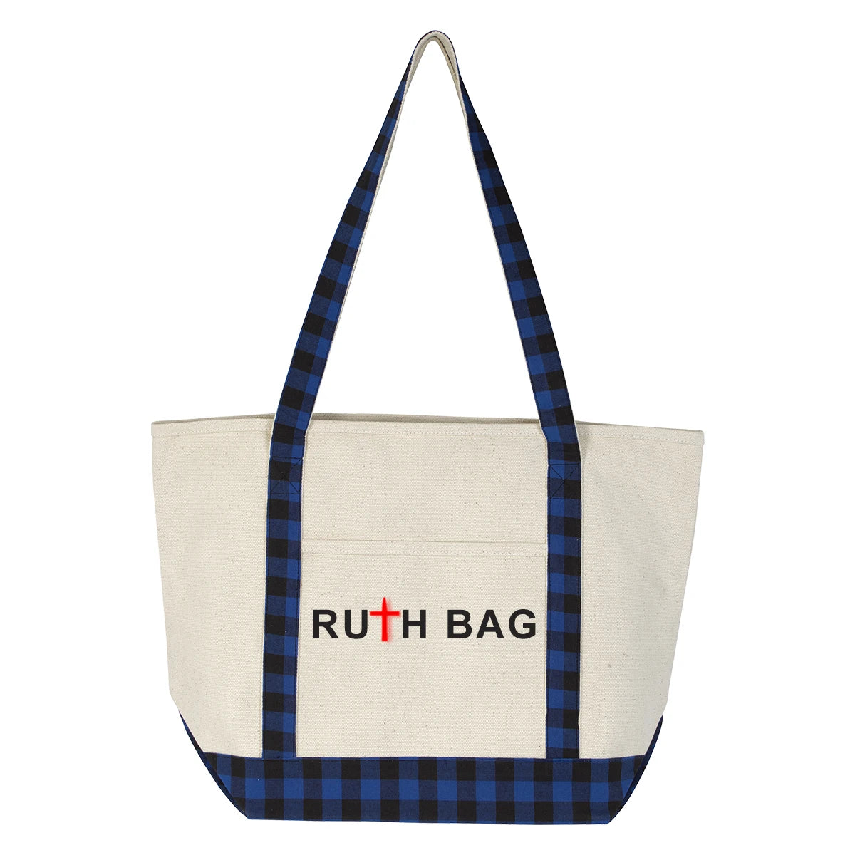 Ruthbag Customizable Logo Printed Reusable Cotton Shopping Tote Bags Leopard Pattern Canvas Bag with Zipper