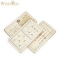 WYP New Fashion Jewelry Display Set Microfiber Necklace Ring Earring Display for Jewelry Store
