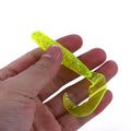 HENGJIA 5pcs/bag Soft Fishing Lure Single T-tail Lure Bait 10cm-7.7g with Hard Plastic Lure