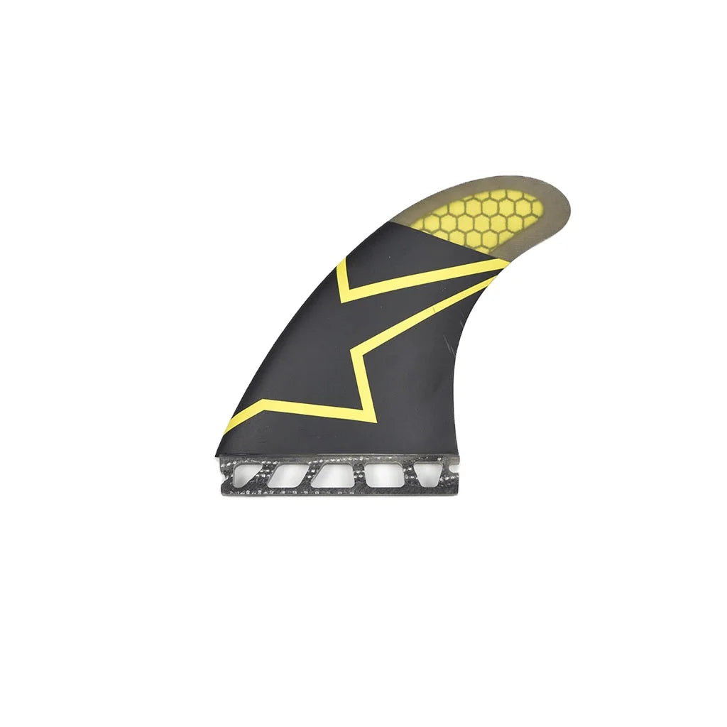 Popular New Design Carbon Fiberglass Honeycomb Single Tab Fins Surfboard Fin