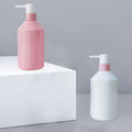 500mlPET White Plastic Lotion Bottle Luxury Shampoo Shower Gel Packaging Bottle