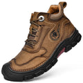 Men's Casual Shoes Outdoor Men's Shoes New Handmade Large Size Stitching All-match Business Genuine Leather Boots Shoes