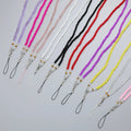 Factory Price Pearls Phone Lanyard Long Neck Strap Key Rings Keychain Holder Necklace for Mobile Phone Accessories