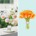 2024 Flower Arrangement Holder Bouquet Holder Floral Arranger Tool Shaper Ring Spiral Ikebana Stem Holder for Vases Home Garden