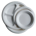 Eco-Friendly 100% Biodegradable Disposable Sugarcane Bagasse Tableware PLA Dinnerware Plates