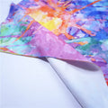 230~250GSM Polyester Spandex Digital Printed Double Side Brushed Polyester DBP Knit Fabrics for Women