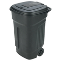 32 Gallon 120L Standing Storage Bucket HDPE Material Garbage Waste Bin for Outdoor