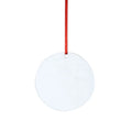 MDFSUB Wooden Printable Christmas Hanging Ornaments UV/Thermal Transfer Printing Modern Style MDF Blank Sublimation Ornament