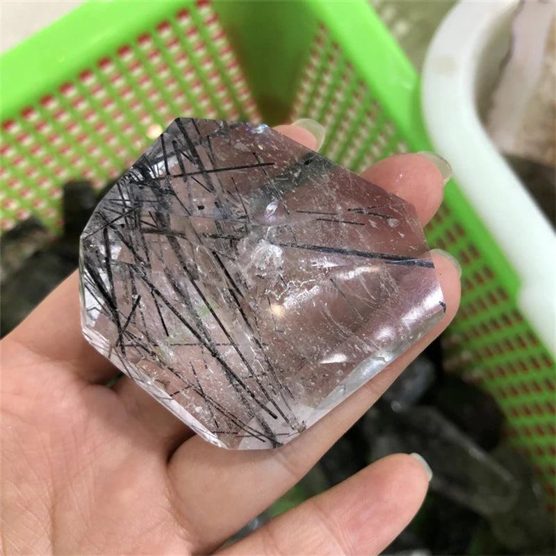 Hot Sale Wholesale Bulk Natural Crystals Stones Ball Black Tourmaline Quartz Freeform for Home Decoration