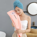 Wholesale Microfiber Hair Towel Wrap of Microfiber Hair Turban Towel for Hair Wrap Towel