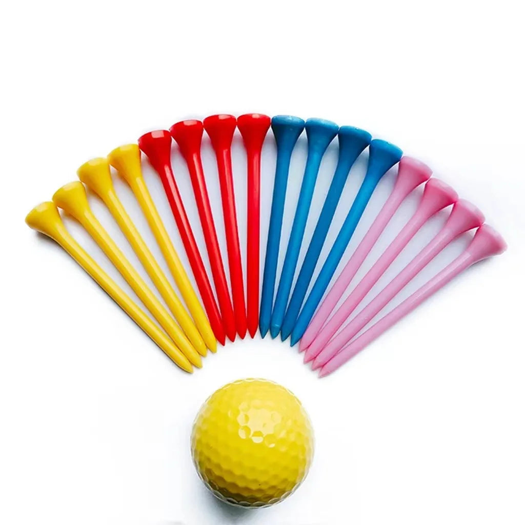 Wholesale Customization Bamboo Wooden Golf Tees in Custom Plastic Bag Packaging 42mm 70mm 83mm Golf Tees in Different Design