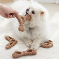 Hot Sale Non-toxic Dog Chew Bone Toy Durable Wear-resistant and Bite-resistant Dog Molar Bone Toy Dog Educational Toy