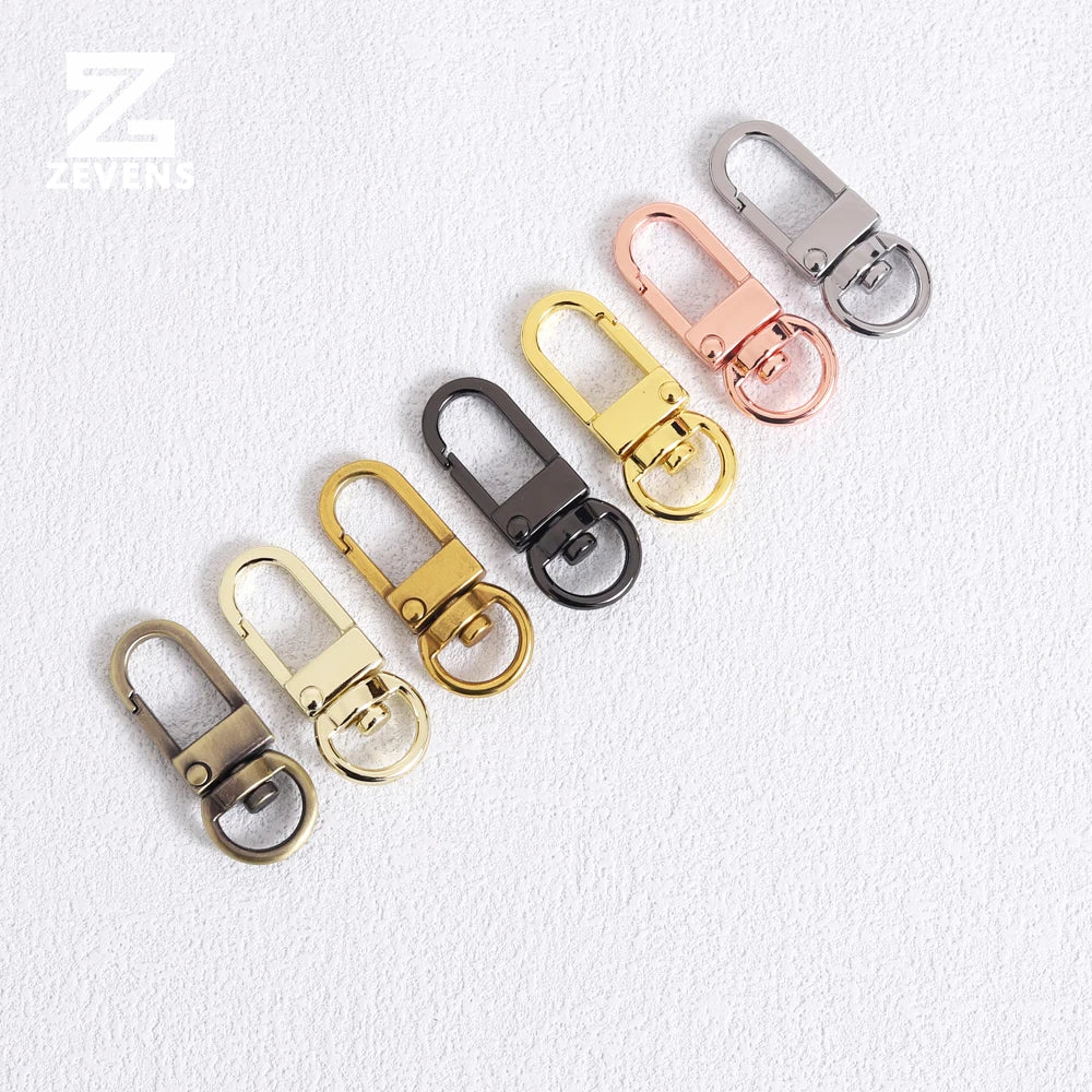 Plating Keychains Accessories Ring Hardware Handbag Strap Hook Buckle Lobster Clasp Snap Hook Key Chain Alloy Bag Buckle