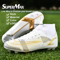 2022 Wholesale Kids Man Cleats Soccer Shoe Custom Professional Turf Cleats Outdoor Athletic Training Sneakers Men Football Boots