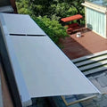 Outdoor Motorized Retractable Aluminum Alloy Full Cassette Awning Electric Shade Garden Folding Arm Weatherproof Canopy