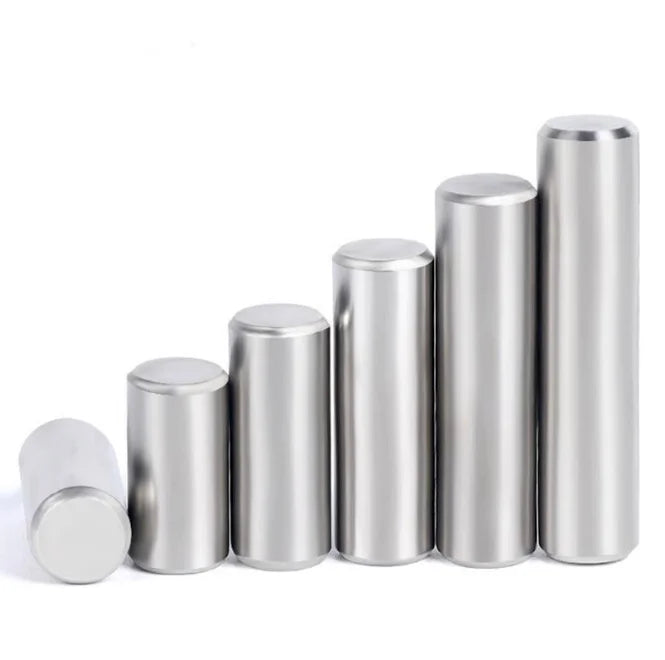 DIN 1475 DIN7 GB 879 M6 M8 Standard Solid Stainless Steel 304 Dowel Pin Cylindrical Pins Dowel Spring Pin Chamfered