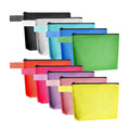 Cheap Travel Library Multi-Purpose Canvas With Zip Boys Girls Teen Colored Pencil Case-Cosmetic Bags