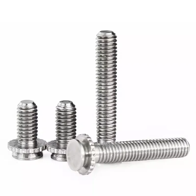 M3 X 8mm Stainless Steel 304 Self Clinch Concealed Head Stud for Sheet Metal Clinching Pressure Riveting Screws (Metric)