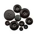Manufacture New Style 15mm 11mm Natural Coconut Buttons 2 Holes 4 Holes Brown Wood Sewing Button for Shirts Jackets Bags Clothes